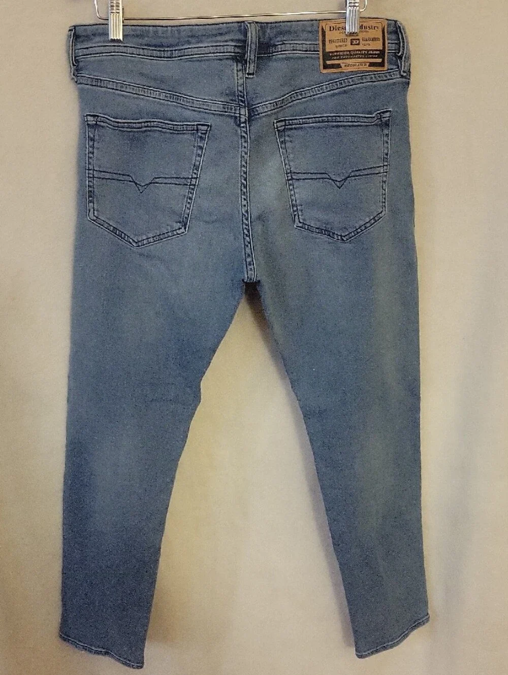 Diesel Slim-Fit Light Wash Men’s Jeans